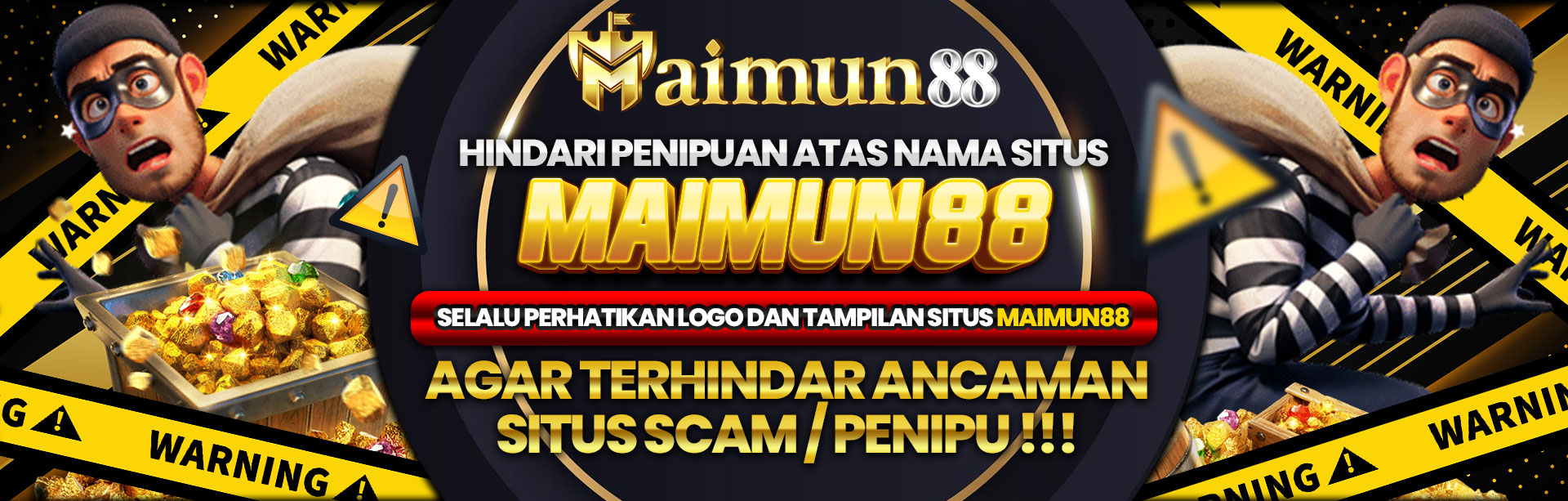 PENGUMUMAN PENTING MEMBER MAIMUN88