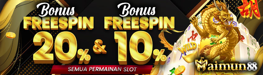 Bonus Freespin 20% & Bonus Buyspin 10%