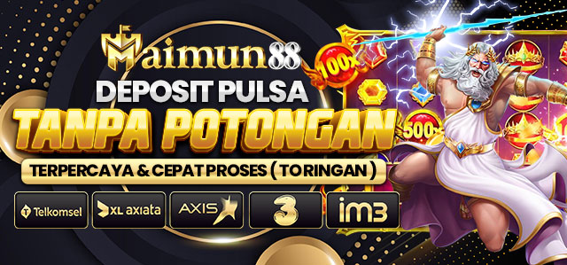 DEPOSIT PULSA TANPA POTONGAN